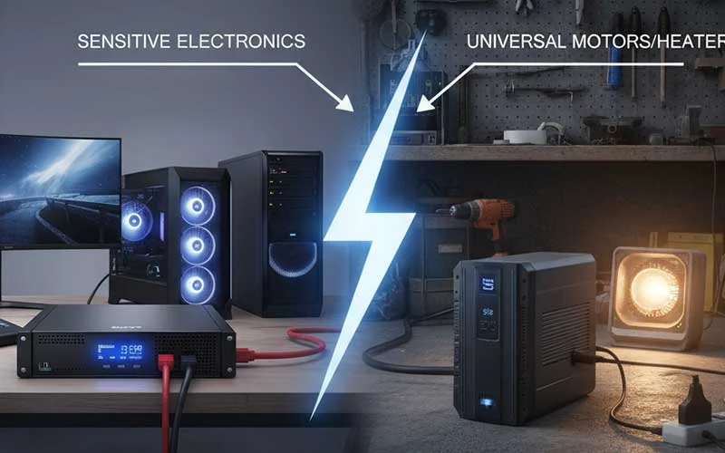 تفاوت یو پی اس آنلاین و آفلاین