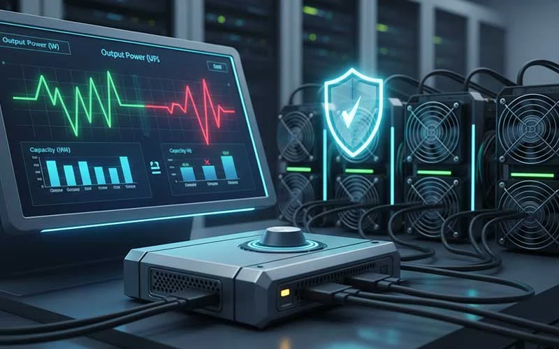 یو پی اس برای ماین کردن