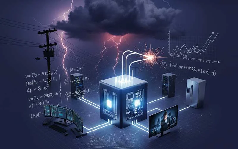 محاسبه توان یو پی اس