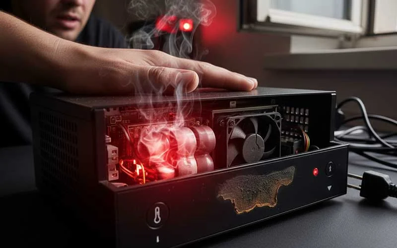 علت بوق زدن ups