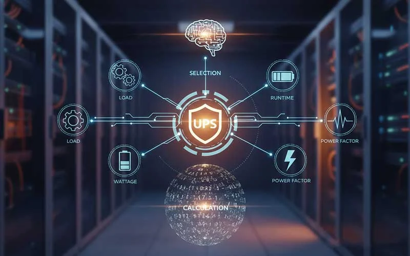 راهنمای انتخاب و محاسبه توان UPS