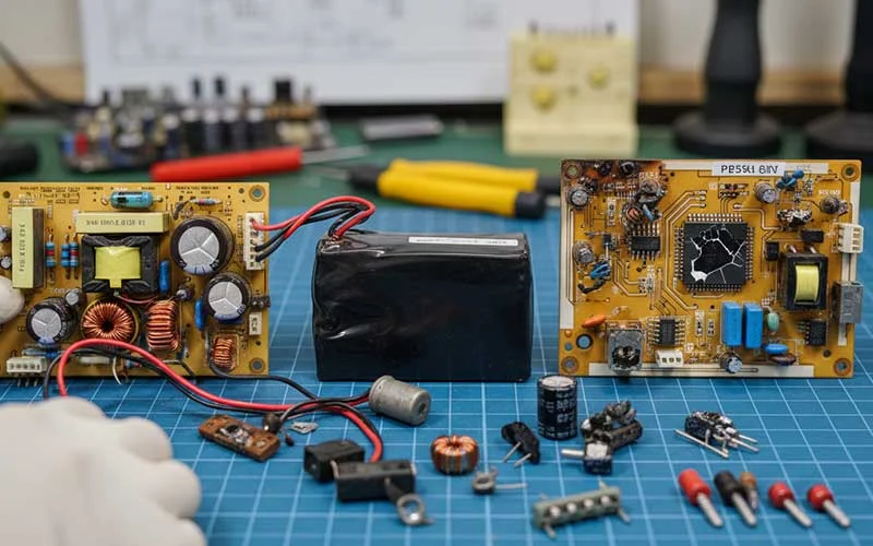 شارژ نشدن باتری یو پی اس