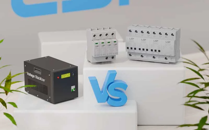 تفاوت استابلایزر و محافظ برق