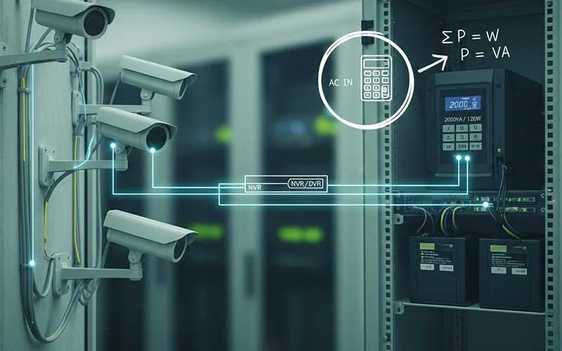 یو پی اس دوربین مداربسته چیست